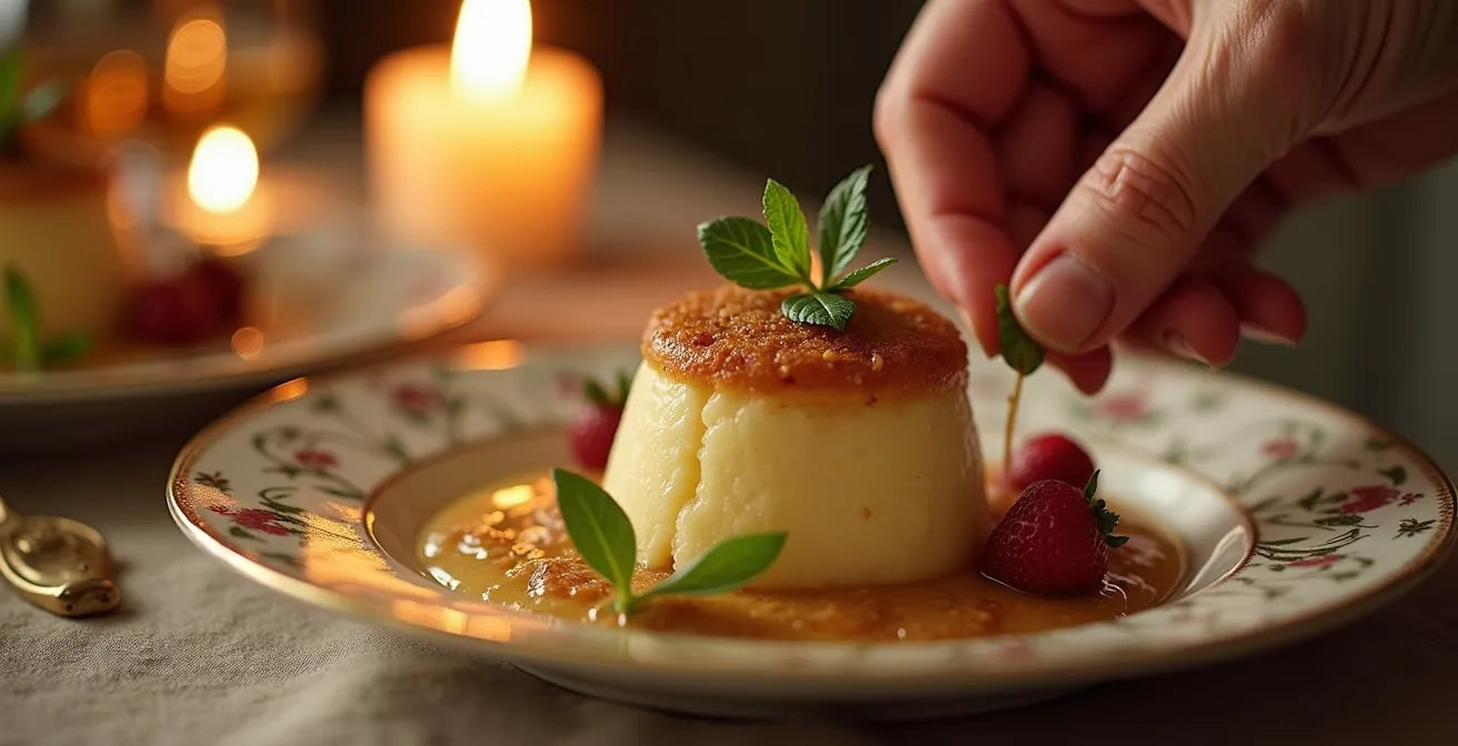 Dîner en table d'hôtes avec service personnalisé et ambiance familiale